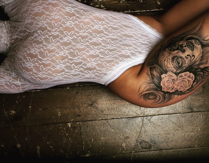 Anastasia Ivleeva tattoos