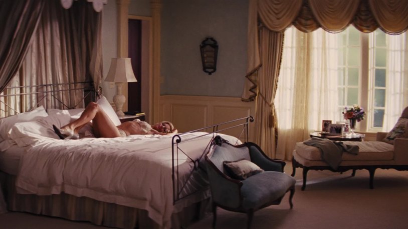 Margot Robbie and Leonardo DiCaprio Wolf with Wall Street