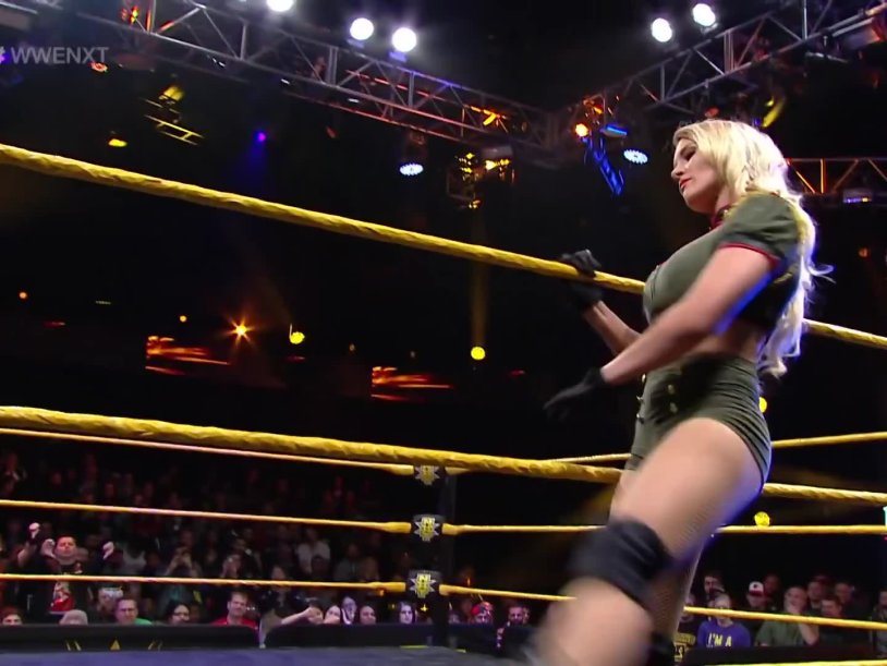 Lacey Evans in a swimsuit