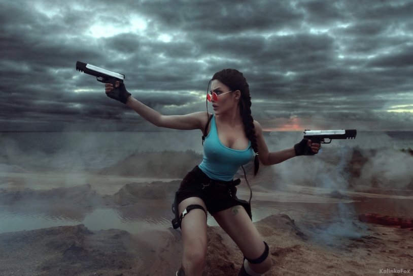 Lara Croft Cosplay Anna Kendrick