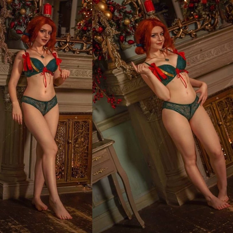 Cosplayers Lara Croft