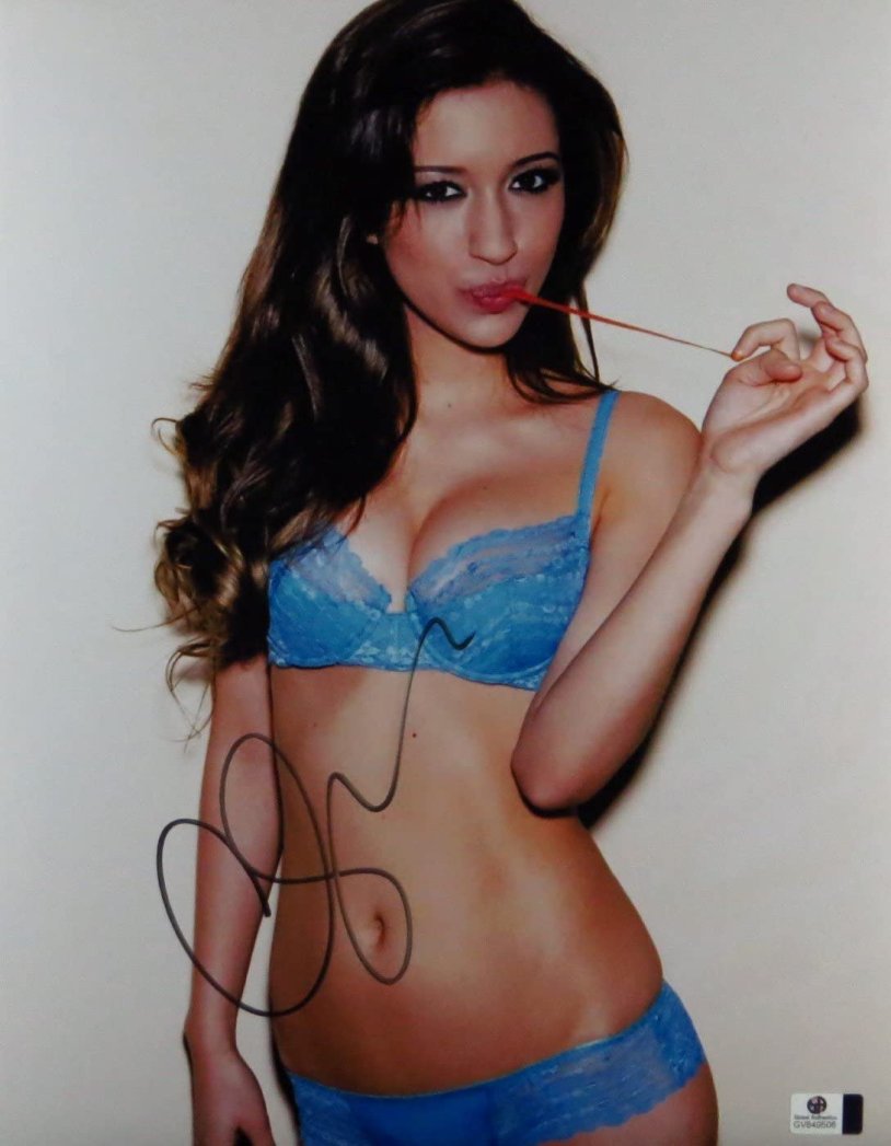 Christian Serratos is naked