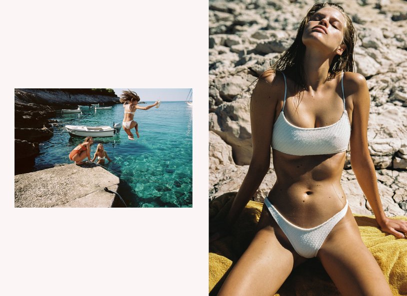 Kate Li Model in a swimsuit