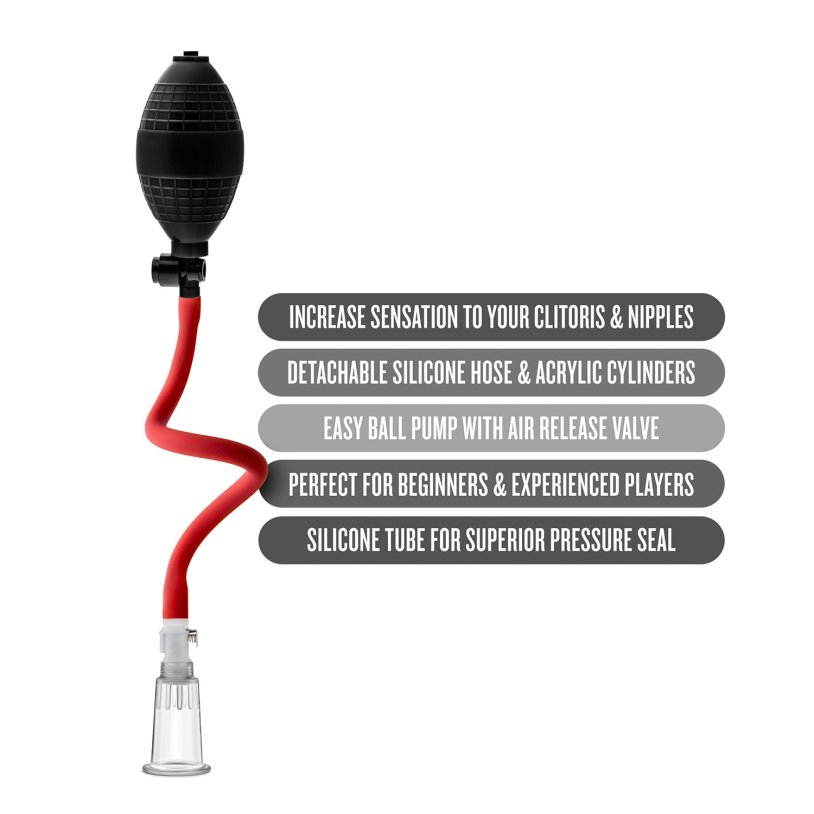 Vagina pumped by pomp