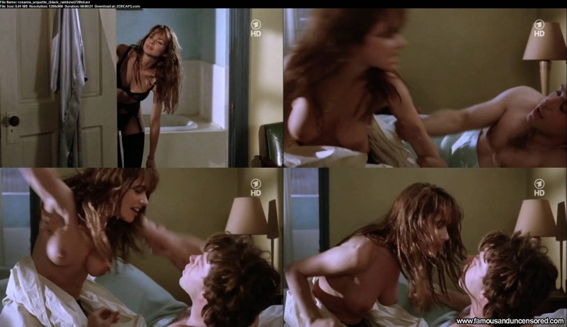Rosanna Arquette Erotic scenes