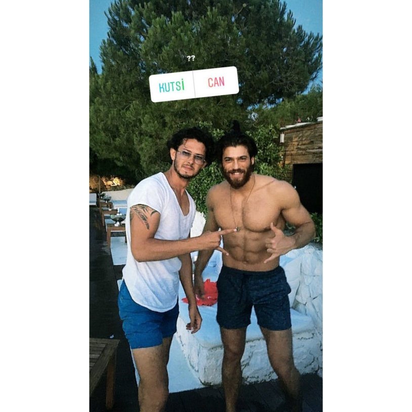 Jan Yaman in shorts