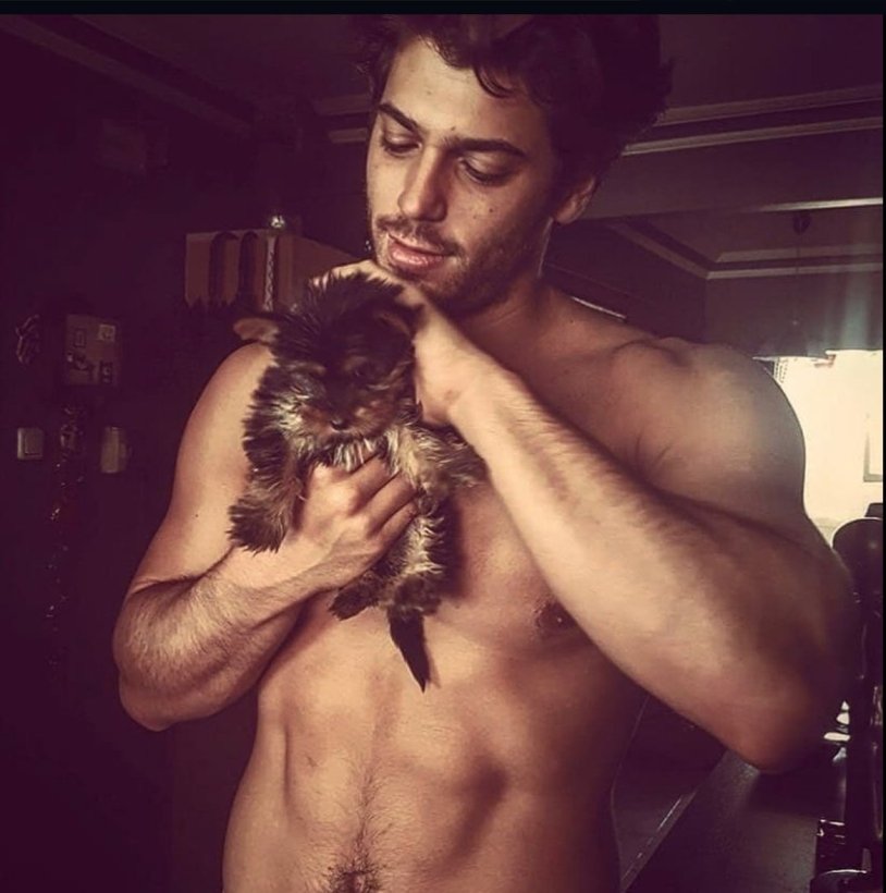 Jan Yaman in the pool