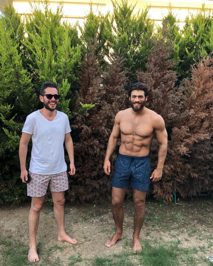 Jan Yaman in shorts