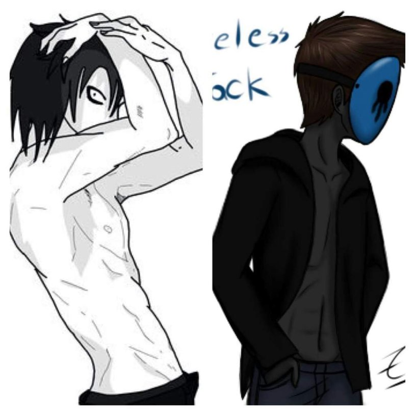 Comicist Cryptipasta Jeff and Jane