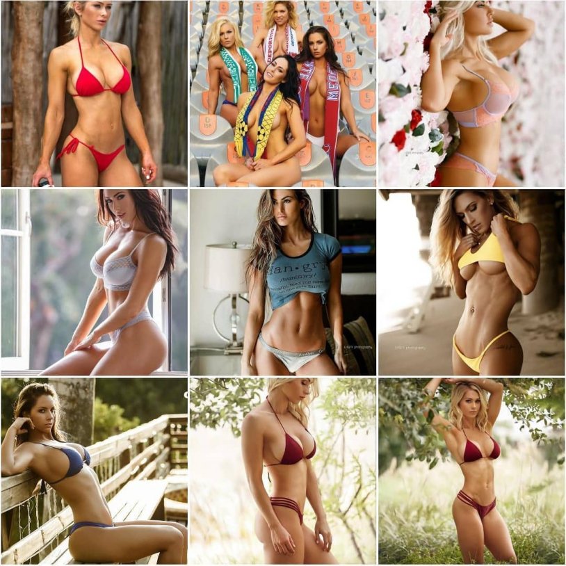 Sexy figure of a girl