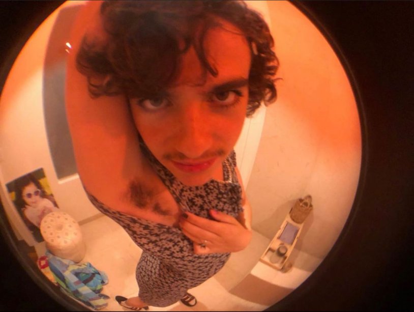 Millie Bobby Brown and Finn Wolford kiss