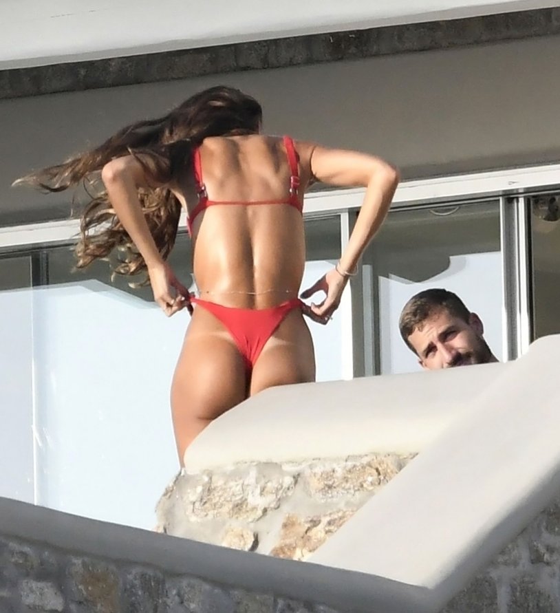 ISABEL GRAVITT in a swimsuit