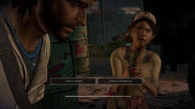 Walking dead game 3 Luis and Clementine