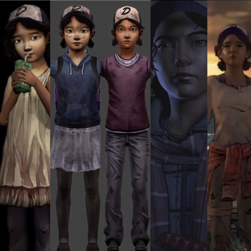 Walking dead James and Clementine