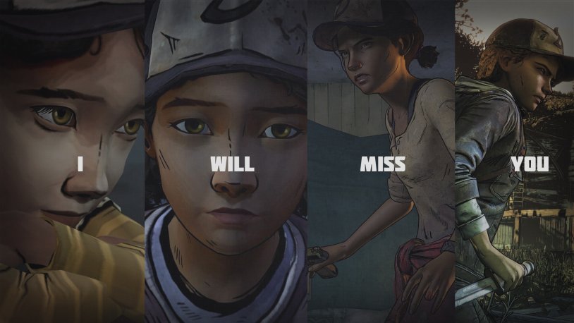 Walking dead game poster