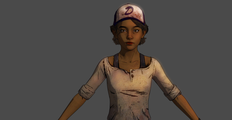 Clementine model The Walking Dead New Frontier