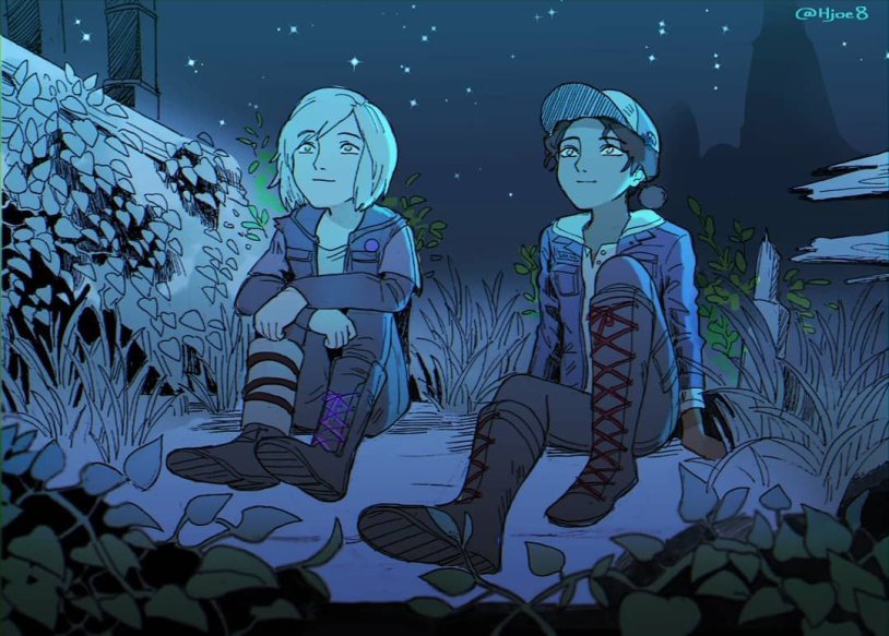 Clementine and Violet Art