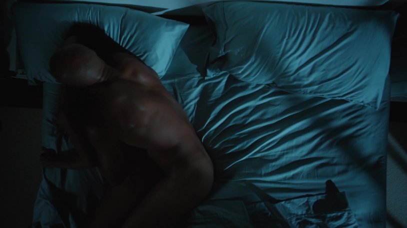 Naked Sharon Stone in the film Basic Instinct 1992