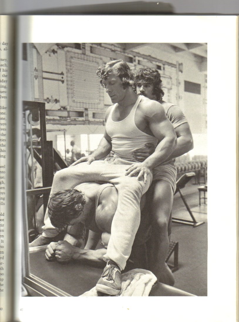 Schwarzenegger's face in the movie Gemini