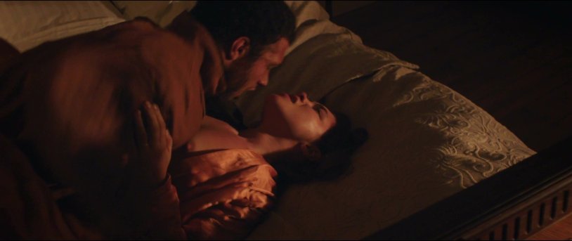 Florence I drink in a swimsuit