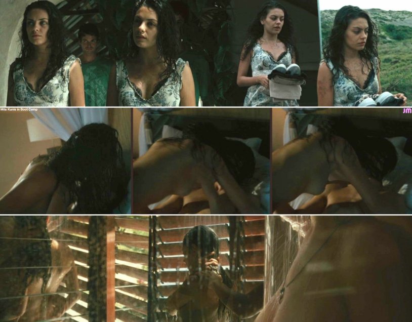 Actress Mila Kunis Naked in films