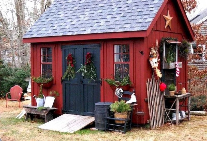 Small beautiful garden houses and sheds