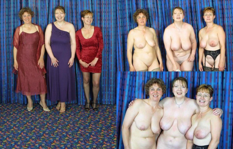 Casting of naked full women