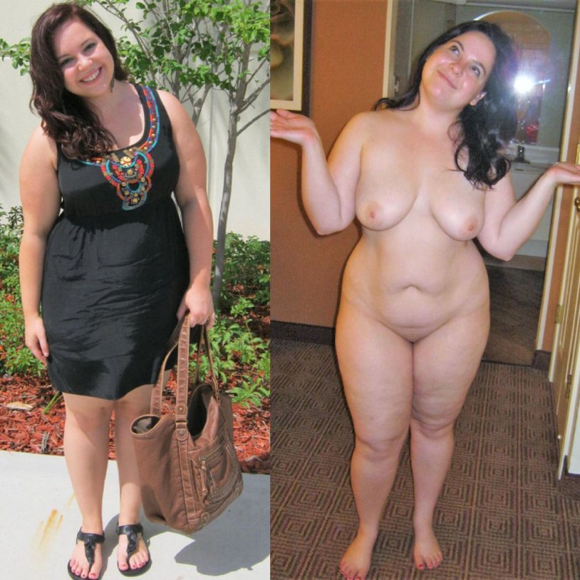 Exposed Dressed and Undressed Fat Grandmas Private