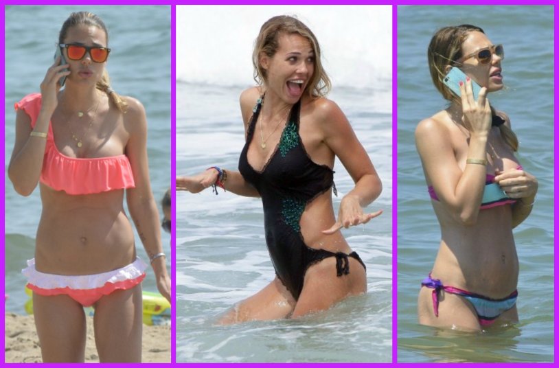 Hilari Blazi in a swimsuit