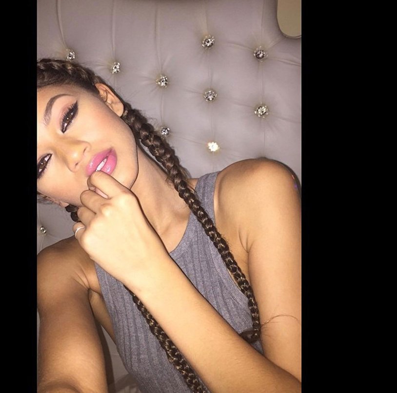 Zendaya is a wet dress