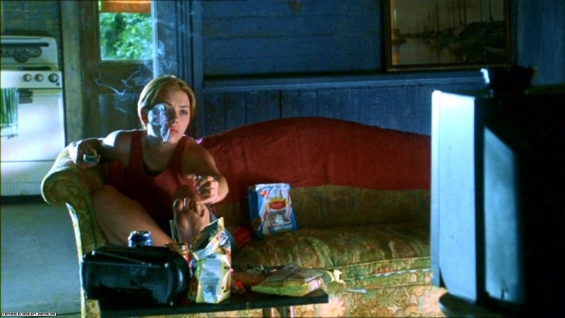 Scarlett Johansson in the pool