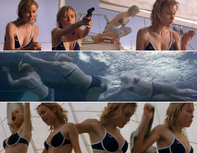 Rada Mitchell Silent Hill in a skirt