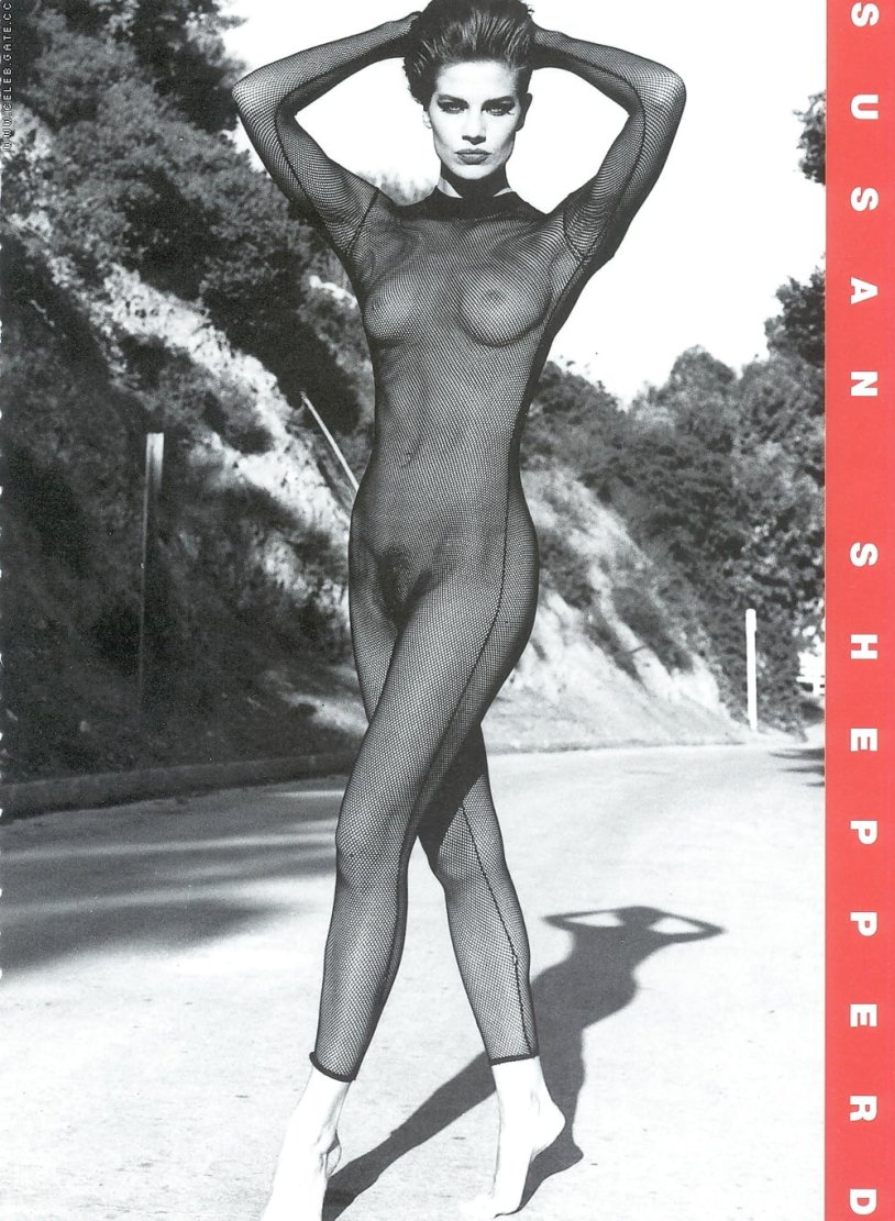 Terry Farrell is young