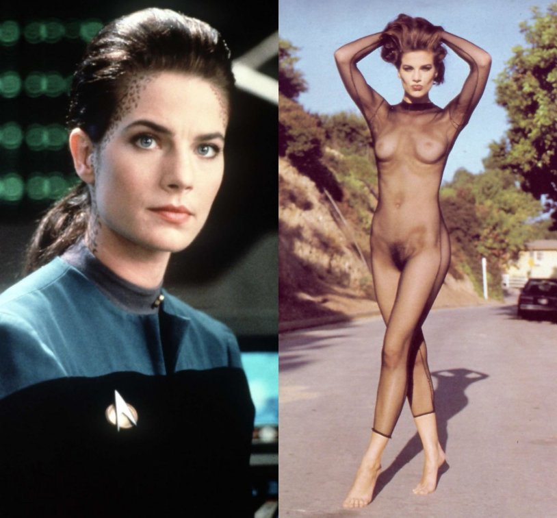 Terry Farrell in his youth naked