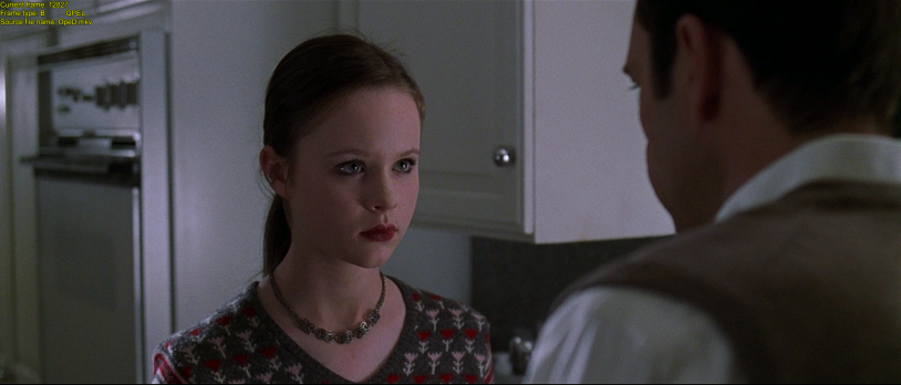 Christina Ricci naked in the cinema