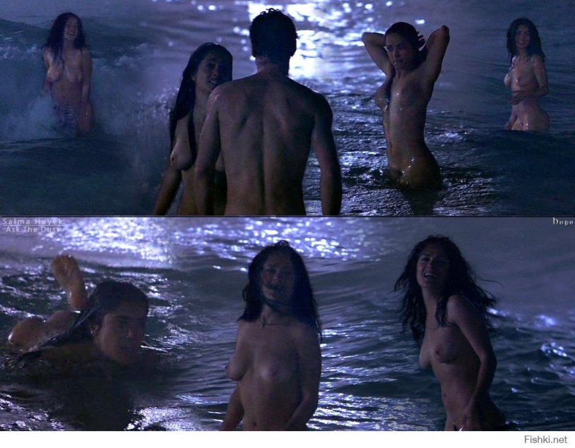 Salma Hayek naked in films