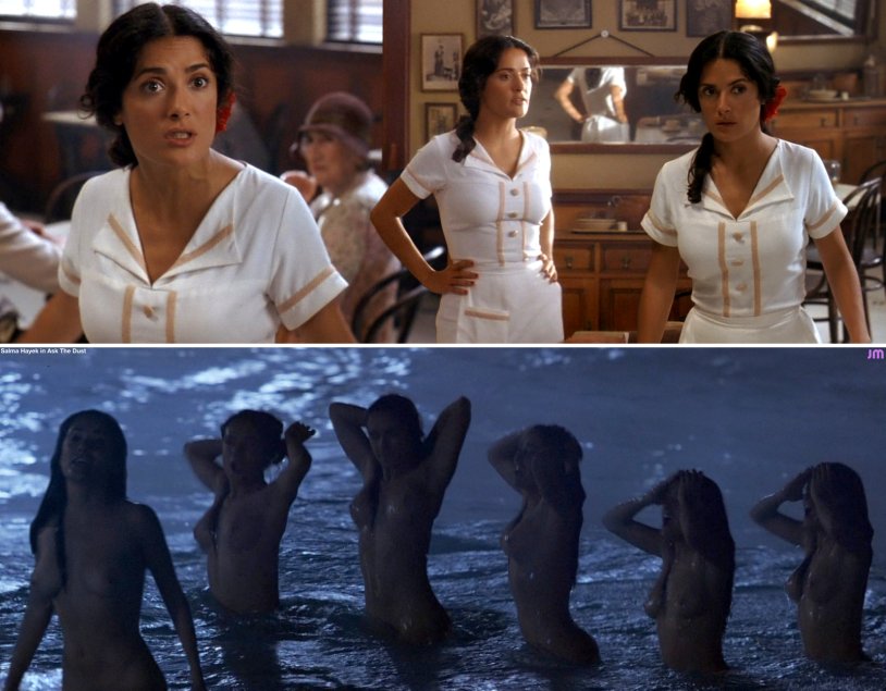 Salma Hayek Nudozhnka