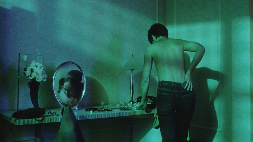 Dana Dileney in his youth in a swimsuit