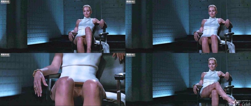 Naked Sharon Stone in the film Basic Instinct 2