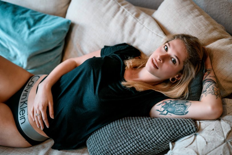 Anna Lena Bergok in Youth