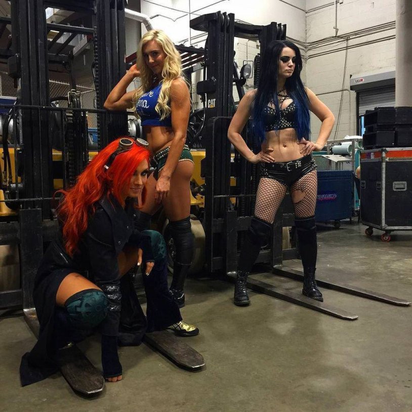 Sasha Banks and Becky Lynch