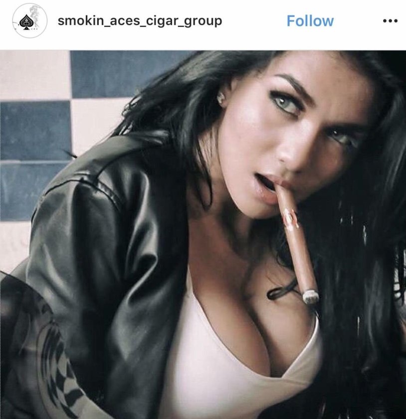 German Girl Smoking is Back