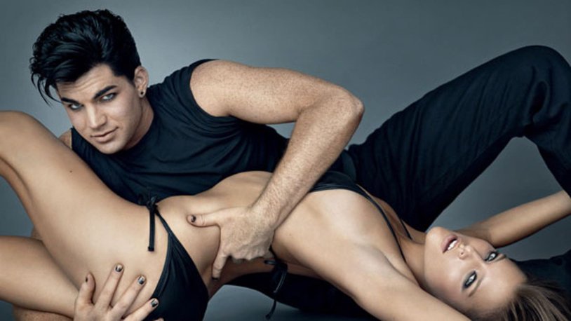 Adam and Eve show on the island