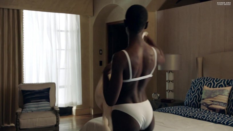 Jody Turner Smith in a swimsuit