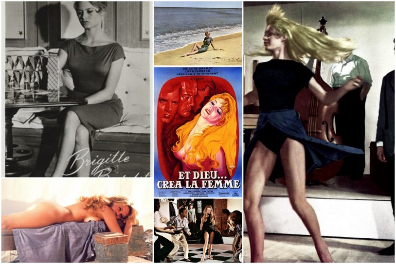 Brigitte Bardot and God created a woman