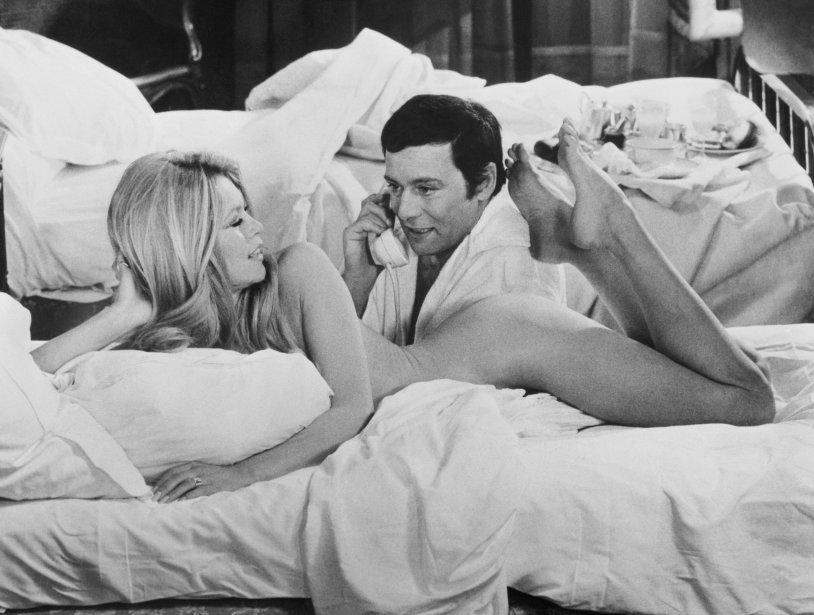 Bridget Bardo in a swimsuit