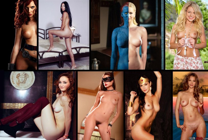 Naked actresses superheroes