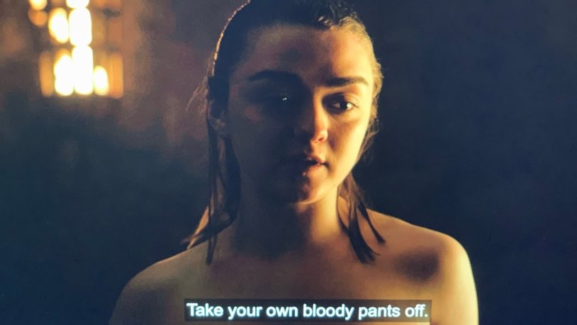Macy Williams - Arya Stark Bondage