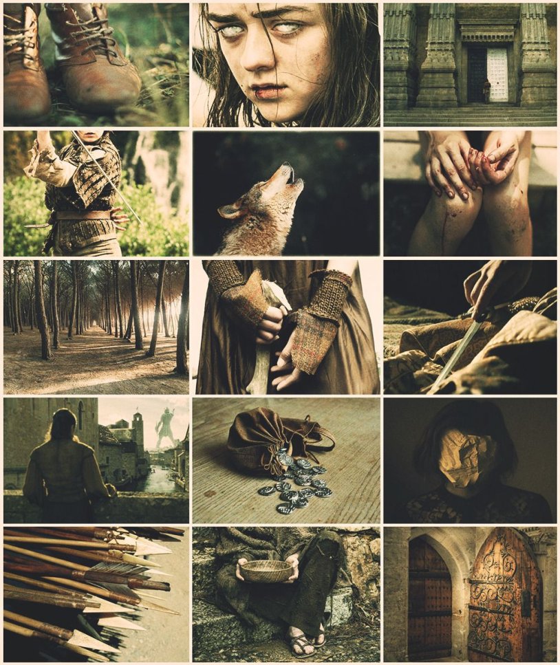 Bed scene Aria Stark