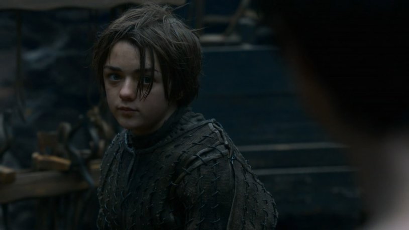 Edrik Dean and Arya Stark